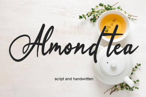 Almond Tea Font for Web Design