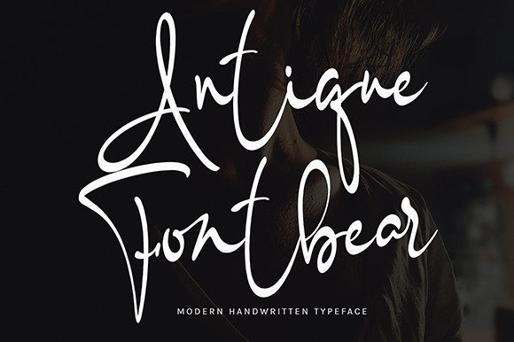 Antique Fontbear: A Stylish Script for Elegant Design