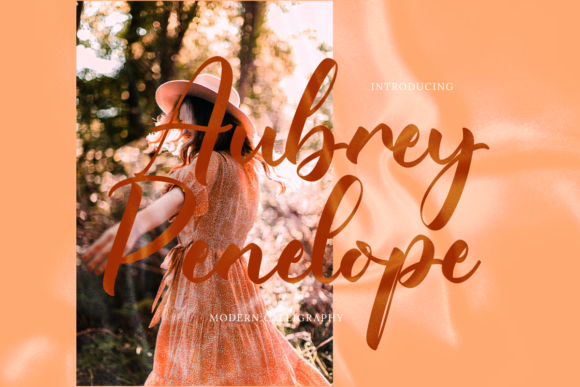 Aubrey Penelope Font for Elegant Branding