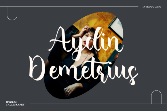 Aydin Demetrius Font for Elegant Branding
