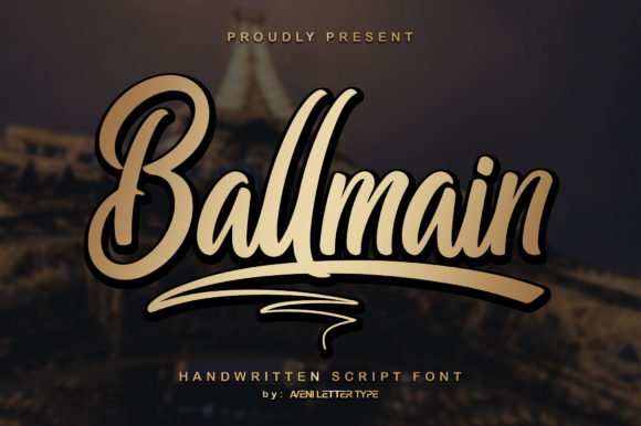 Ballmain Font for Elegant Branding