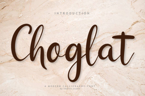 Choglat: A Timeless Handwritten Font