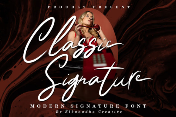 Classic Signature Font for Branding