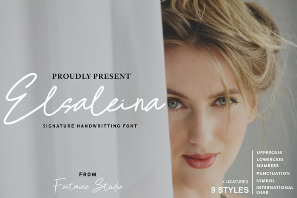 Elsaleina Font for Creative Projects