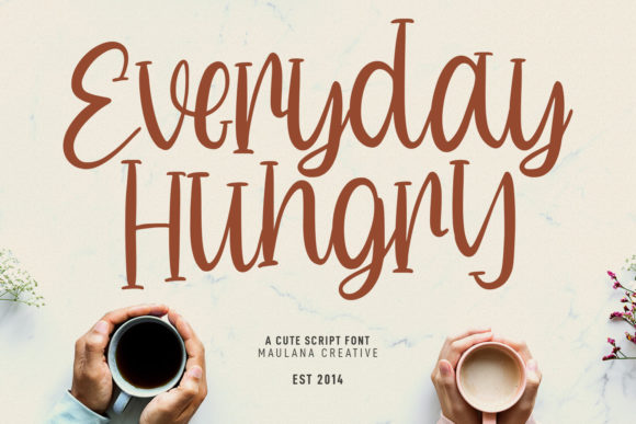 Everyday Hungry Font for Business Branding