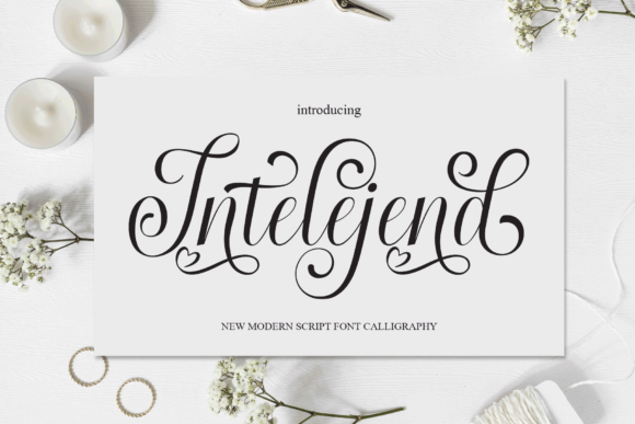 Intelejend: A Font for Elegant Branding