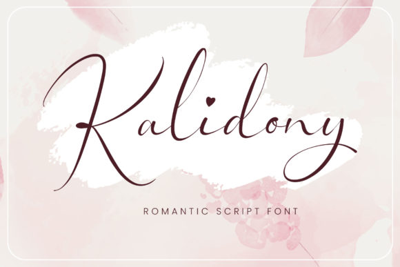 Kalidony: A Graceful Script Font for Business Branding