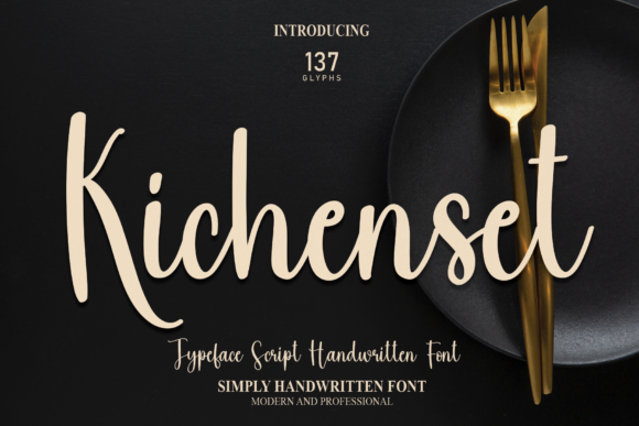 Kichenset Font for Editorial Design