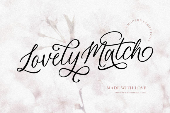 Lovely Match Font Review