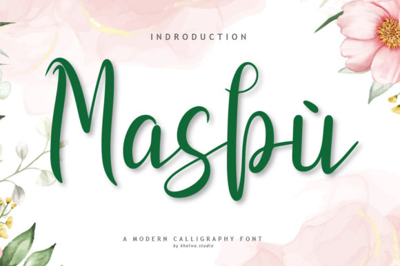 Masbù: A Timeless Handwritten Font for Business