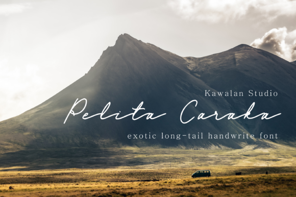 Pelita Caraka Font for Creative Campaigns