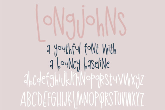 PN Longjohns Font for Business Branding