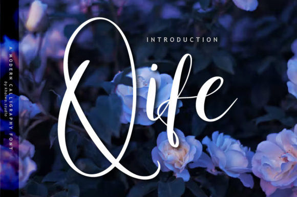 Qife: A Handwritten Font for Creative Makers
