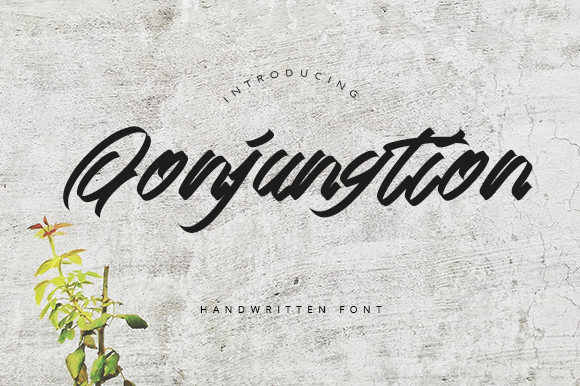 Qonjungtion Font for Web Design