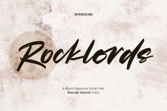 Rocklords Font Review