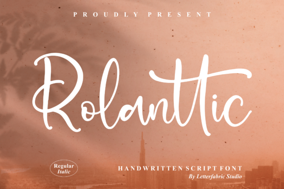 Rolanttic Font: Elegant Script for Creative Projects
