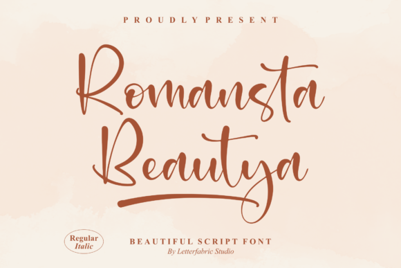 Romansta Beautya: A Font for Creative Campaigns