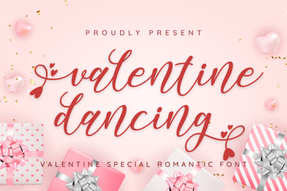 Valentine Dancing Font for Elegant Branding
