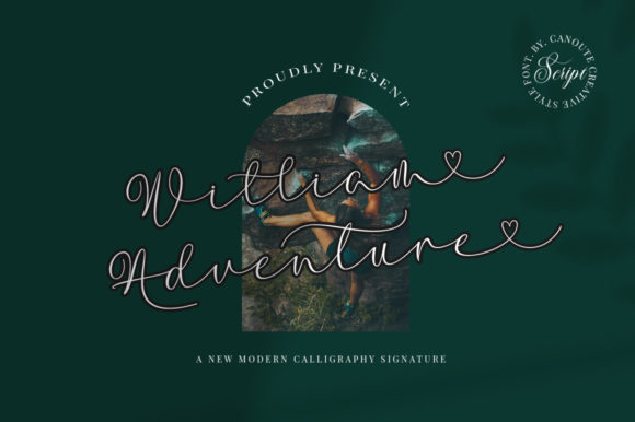William Adventure Font for Creative Campaigns