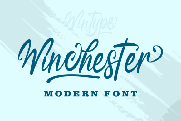 Winchester Font: Modern Script for Editorial Design